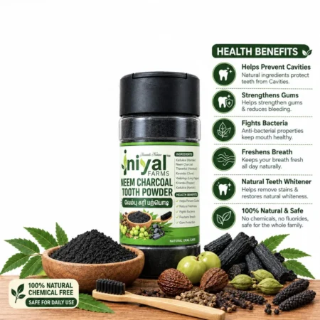 Neem Charcoal Tooth Powder